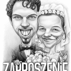 Karykatury ŚLUBNE